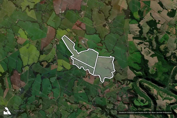 Imagem de satélite de Granja Colossi-Matr.14164 e 14562 em ESTRELA VELHA - RS