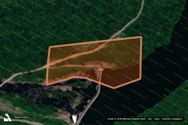 Imagem de satélite de Parte Lote Rural Letra A em DOIS LAJEADOS - RS