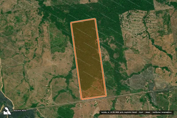 Imagem de satélite de FAZENDA SANTA LUZIA em BREU BRANCO - PA