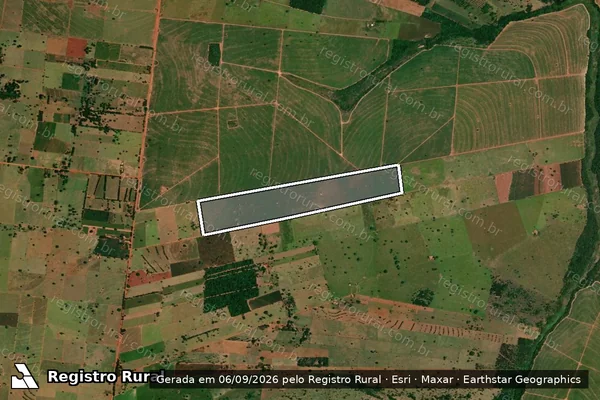 Imagem de satélite de SITIO OURO VERDE em SÃO PEDRO DO PARANÁ - PR