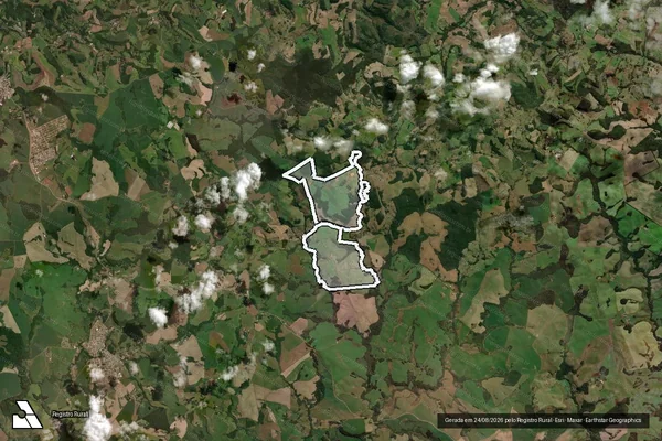 Imagem de satélite de FAZENDA RENASCENÇA em ZORTÉA - SC