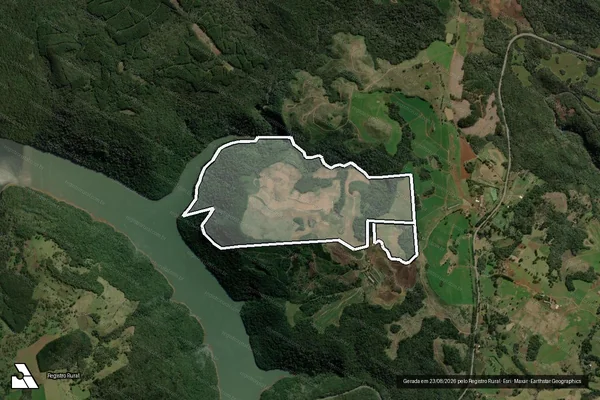 Imagem de satélite de FAZENDA ENTRADA DO PELOTAS em CAMPOS NOVOS - SC