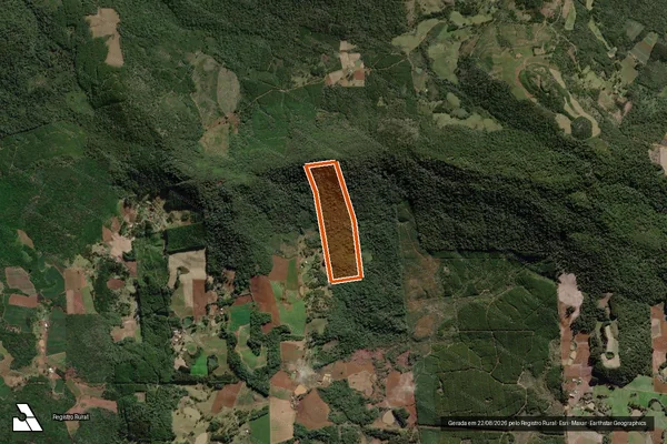 Imagem de satélite de Sitio Sapucaia em CAÇADOR - SC