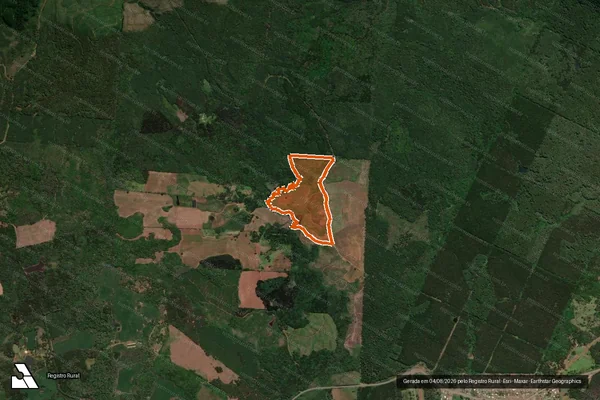 Imagem de satélite de FAZENDA CARBONI em CAÇADOR - SC
