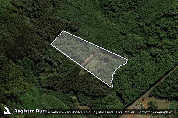 Imagem de satélite de Fazenda Nova I em CATANDUVAS - SC