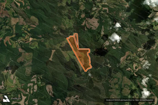 Imagem de satélite de Vera Cruz Agromate em CATANDUVAS - SC