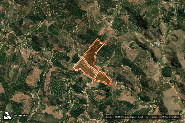 Imagem de satélite de SITIO PARAISO em IBATIBA - ES