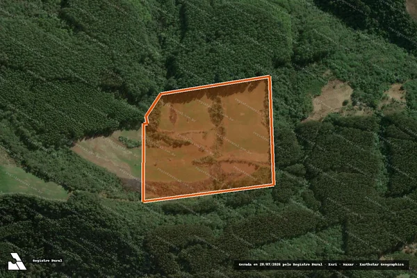Imagem de satélite de Não Informado em Xavantina - SC
