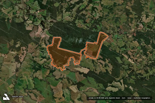 Imagem de satélite de Fazenda Sao Jose Do Bom Retiro em ABELARDO LUZ - SC