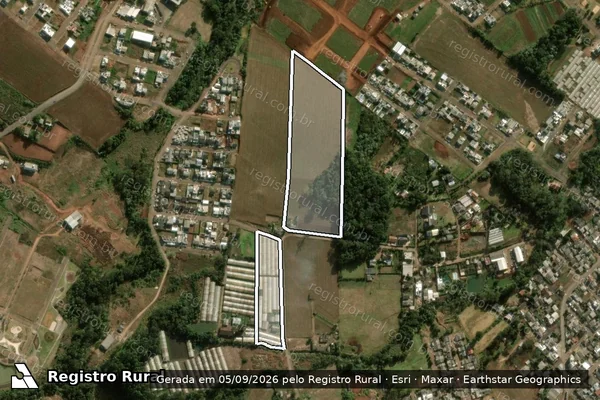 Imagem de satélite de MAT 179811 em CHAPECÓ - SC