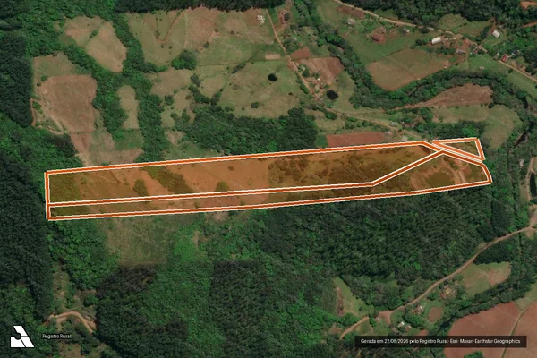 Imagem de satélite de Lote N29 em SÃO MIGUEL DO OESTE - SC
