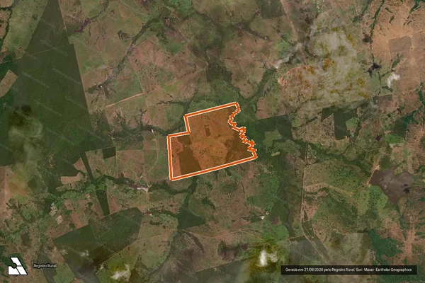 Imagem de satélite de Fazenda Nova Ilha em ARAGUAÇU - TO