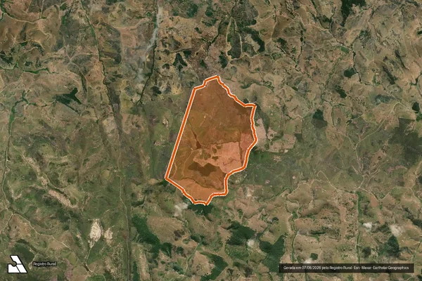 Imagem de satélite de FAZENDA REUNIDAS DAL COL 2 em ECOPORANGA - ES