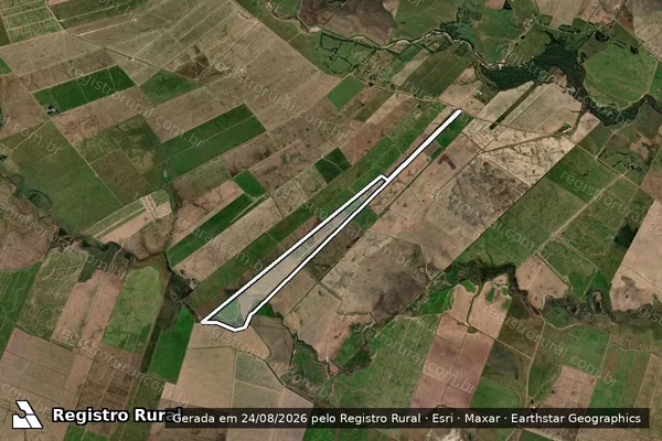 Imagem de satélite de Fazenda da Querencia II em ARROIO GRANDE - RS