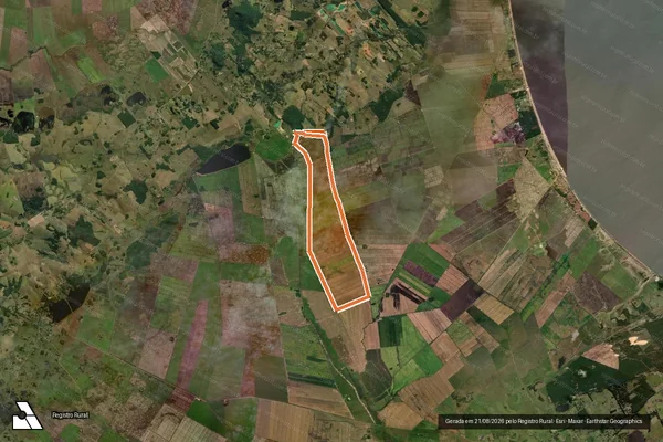 Imagem de satélite de FAZENDA SANTA WILMA em SANTO ANTÔNIO DA PATRULHA - RS