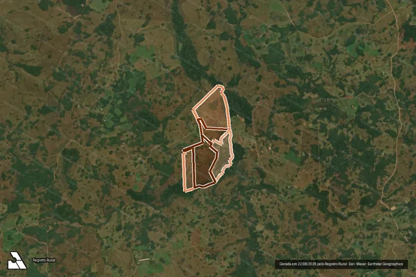 Imagem de satélite de MATRICULA 210.514 em CAXIAS DO SUL - RS