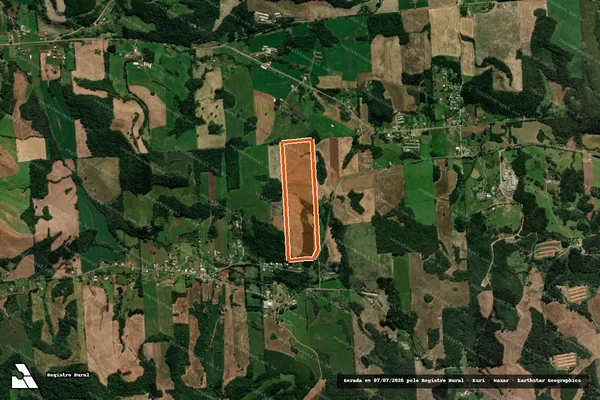 Imagem de satélite de Lote Rural N 29 em SERAFINA CORRÊA - RS