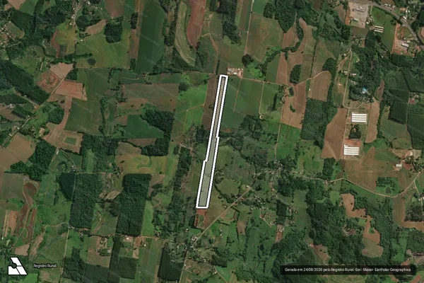 Imagem de satélite de Não Informado em BOM RETIRO DO SUL - RS