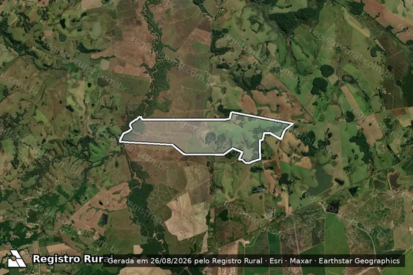 Imagem de satélite de Granja Bom Sossego em CANDELÁRIA - RS