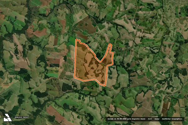 Imagem de satélite de Granja Espenca em CANDELÁRIA - RS