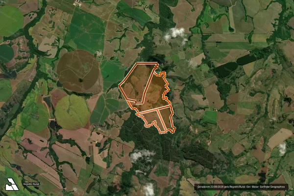 Imagem de satélite de SDE em CACHOEIRA DO SUL - RS