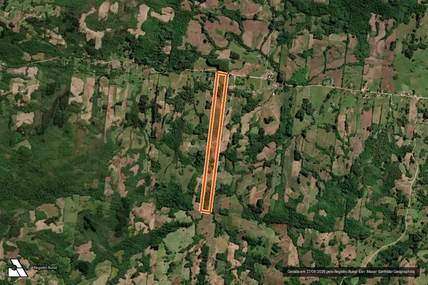 Imagem de satélite de Sem Denonimacao Matr 29866 em SÃO LOURENÇO DO SUL - RS