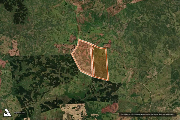 Imagem de satélite de Potreiro Do Bau em PEDRAS ALTAS - RS