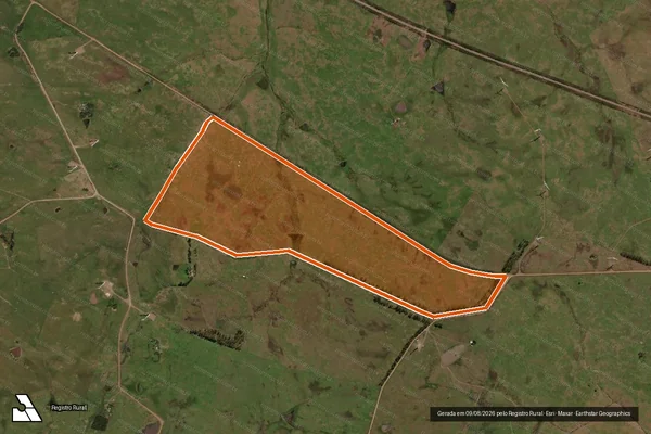 Imagem de satélite de Fazenda Cerro Chato em SANT'ANA DO LIVRAMENTO - RS