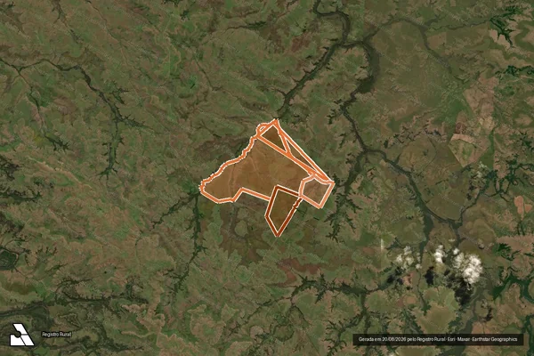 Imagem de satélite de Estancia Do Cerro em SANT'ANA DO LIVRAMENTO - RS