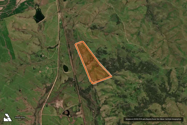 Imagem de satélite de Fazenda Lastreira em SÃO GABRIEL - RS
