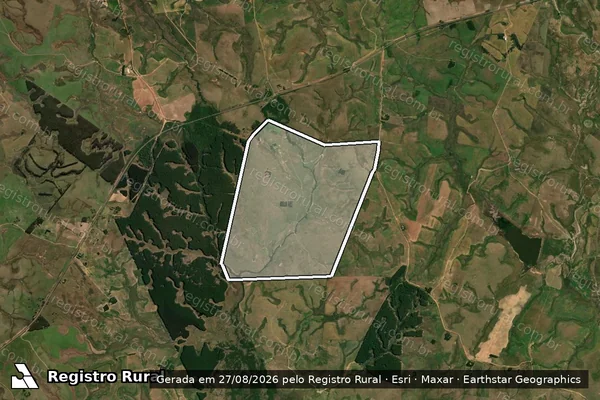 Imagem de satélite de Tapyra Puita em SÃO GABRIEL - RS