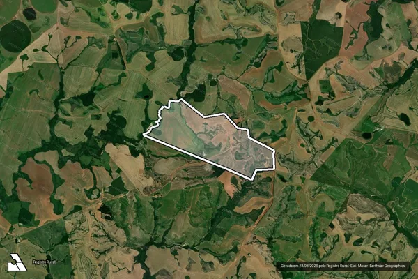Imagem de satélite de matric. 52029 em BOA VISTA DO INCRA - RS