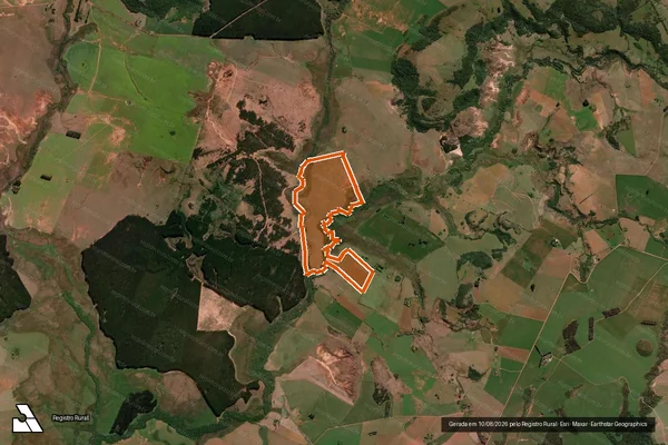 Imagem de satélite de Terra Do Itu Mirim em UNISTALDA - RS