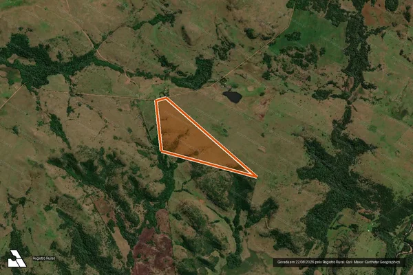 Imagem de satélite de Fazenda Sao Pedro III em SANTIAGO - RS
