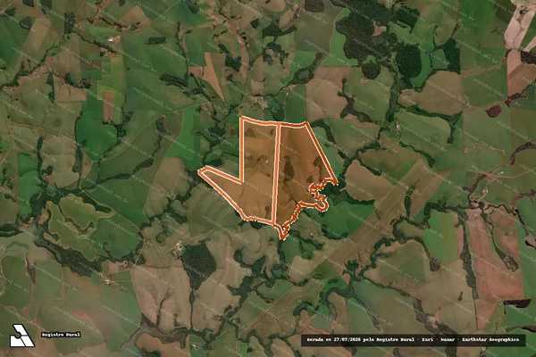 Imagem de satélite de Granja Raia Do Timbo em CAMPINAS DO SUL - RS