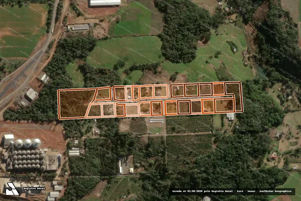 Imagem de satélite de Parte Do Lote Rural N 16 em ERECHIM - RS