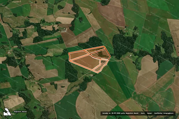 Imagem de satélite de Paiol Da Varzea em IBIAÇÁ - RS