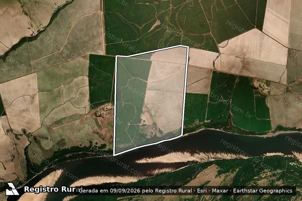 Imagem de satélite de Dom Romarci em ITAQUI - RS