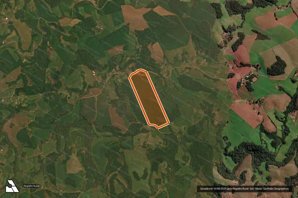Imagem de satélite de Matricula 510 em CONDOR - RS