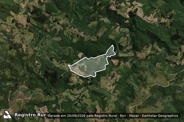 Imagem de satélite de Capoeirao em BARROS CASSAL - RS