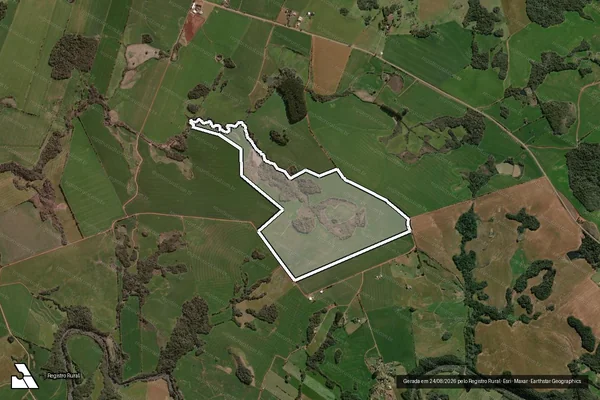 Imagem de satélite de Fazenda Boqueirao em ESPUMOSO - RS