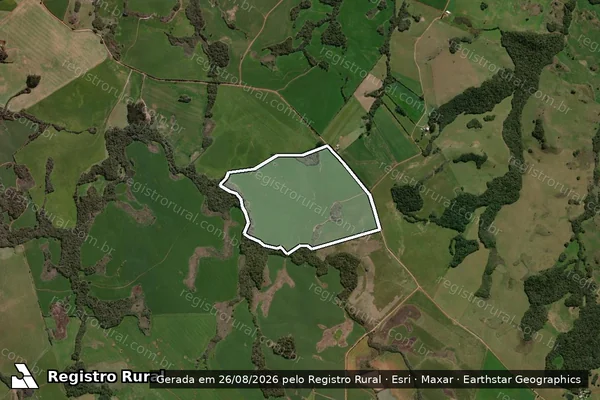 Imagem de satélite de Granja Ottoni em ESPUMOSO - RS