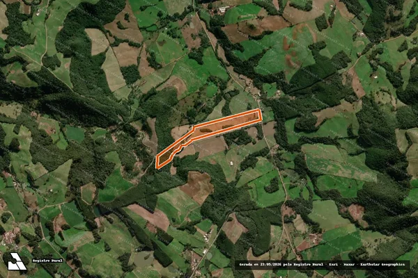 Imagem de satélite de Faz Tupi em PARAÍ - RS