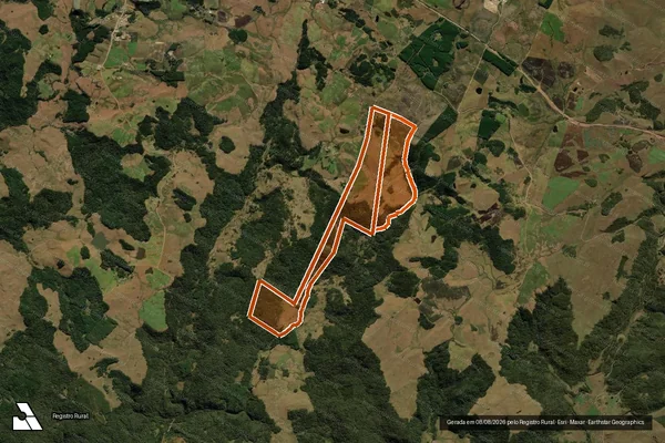 Imagem de satélite de M 10767/10732 FAZENDA CHARQUEADAS em SÃO JOSÉ DOS AUSENTES - RS