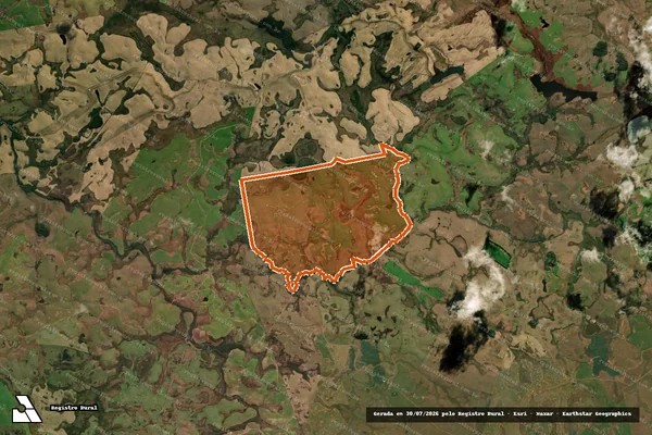 Imagem de satélite de M: 4332 INVERNADA DO CAPAO em BOM JESUS - RS