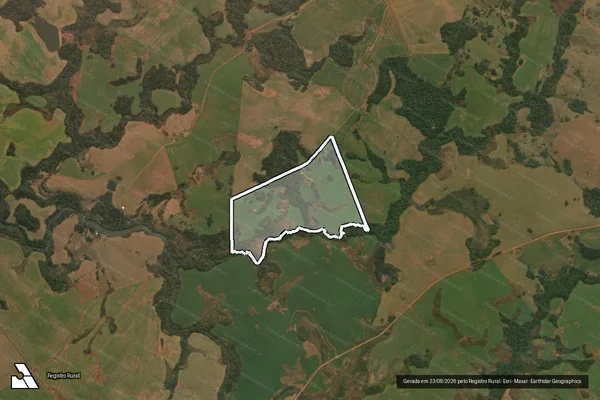Imagem de satélite de FAZENDA DA SAUDADE em ESMERALDA - RS