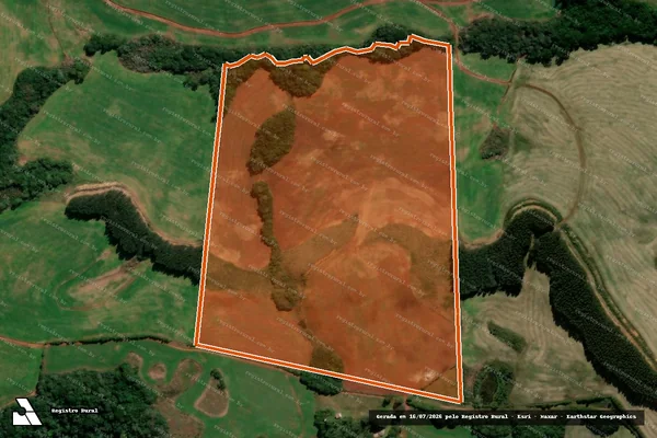 Imagem de satélite de Fazenda Velha em ANDRÉ DA ROCHA - RS