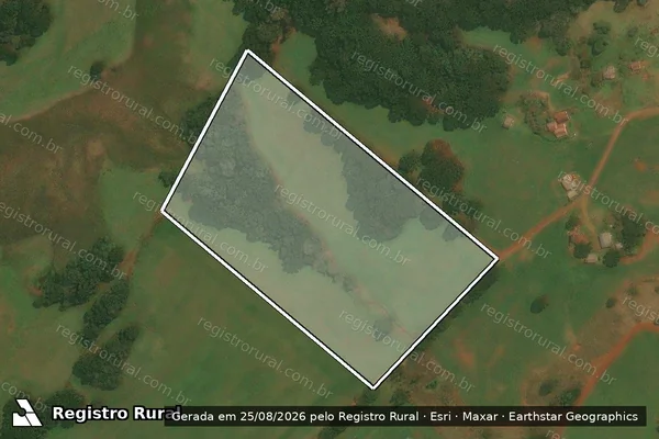 Imagem de satélite de Fazenda Do Cedro em VACARIA - RS