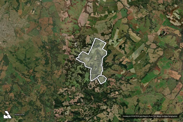 Imagem de satélite de Fazenda São Paulino em VACARIA - RS