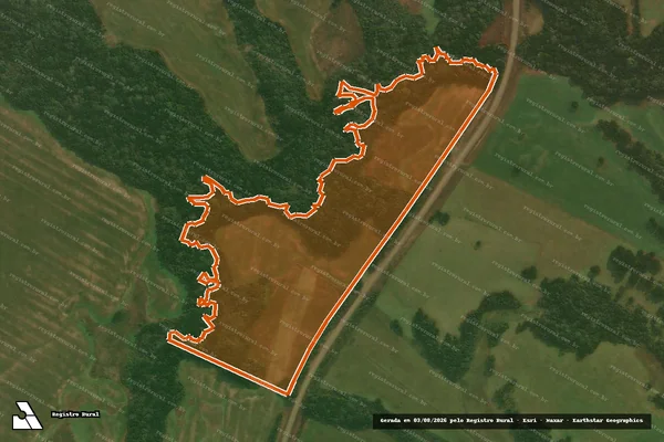 Imagem de satélite de Fazenda Boa Vista em MUITOS CAPÕES - RS